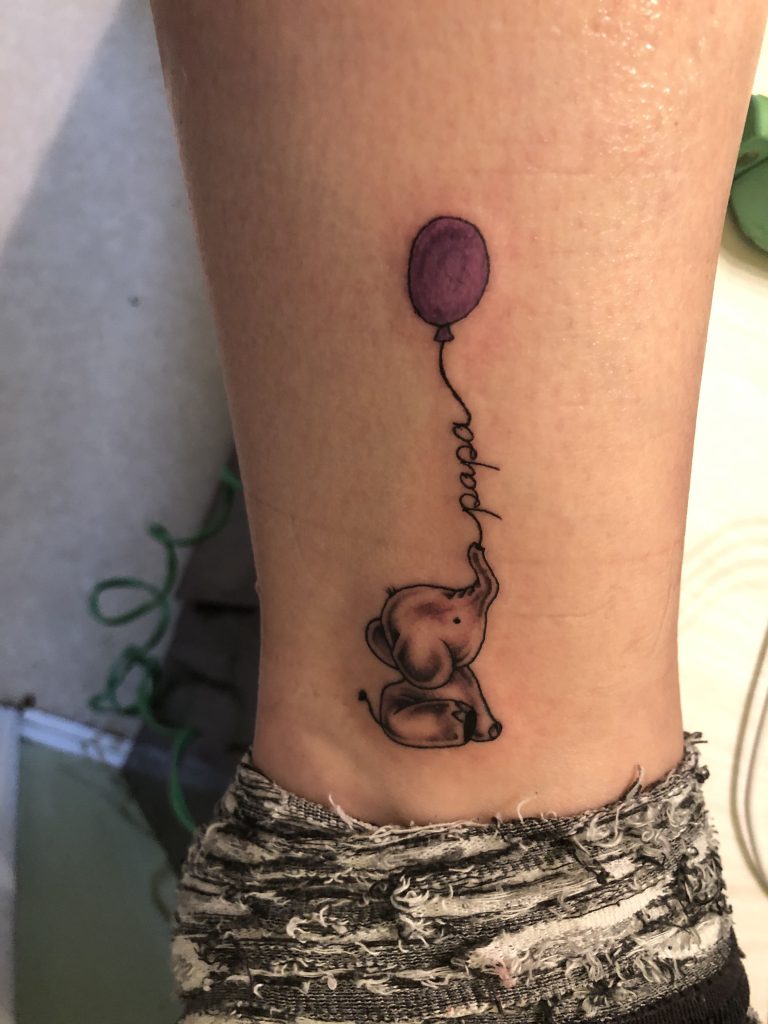 Ribbon Tattoo 10