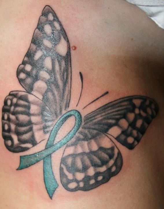 Ribbon Tattoo 107