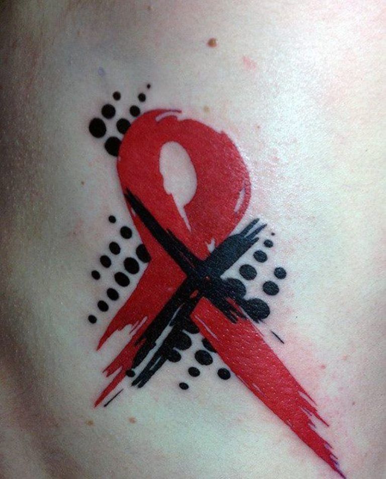 Ribbon Tattoo 117