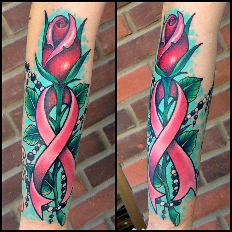 Ribbon Tattoo 12