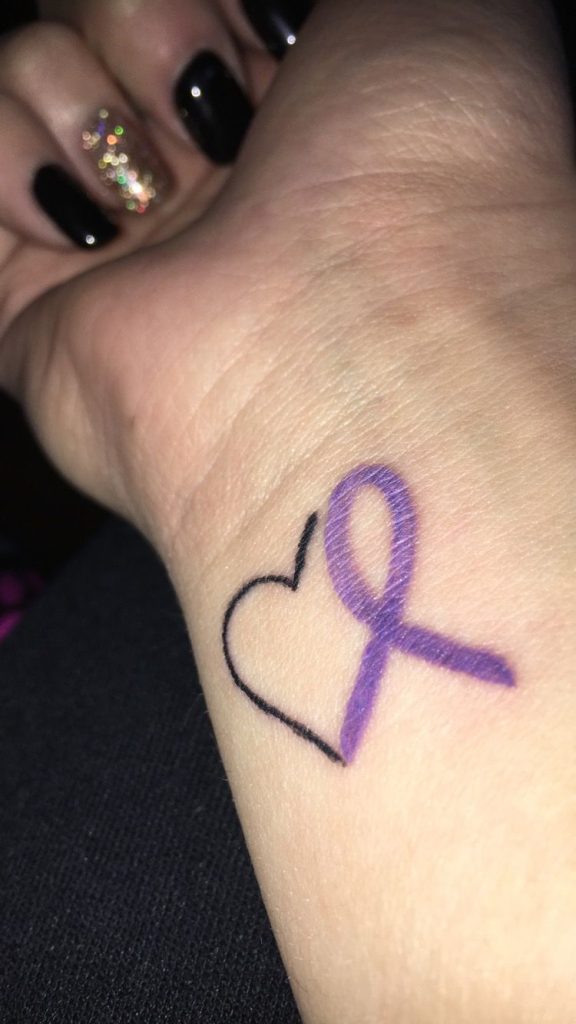 Ribbon Tattoo 130