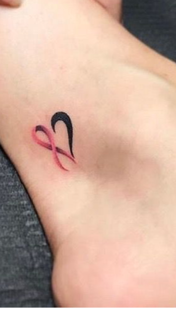 Ribbon Tattoo 14