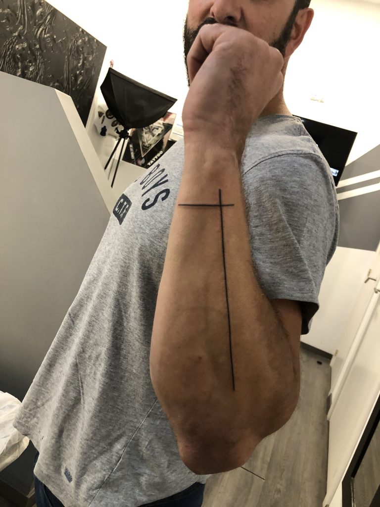 Ribbon Tattoo 162