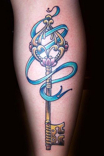 Ribbon Tattoo 175