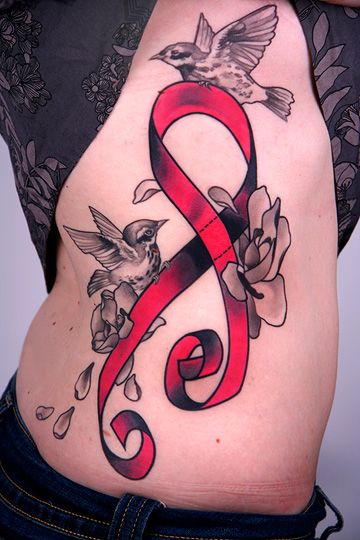 Ribbon Tattoo 41