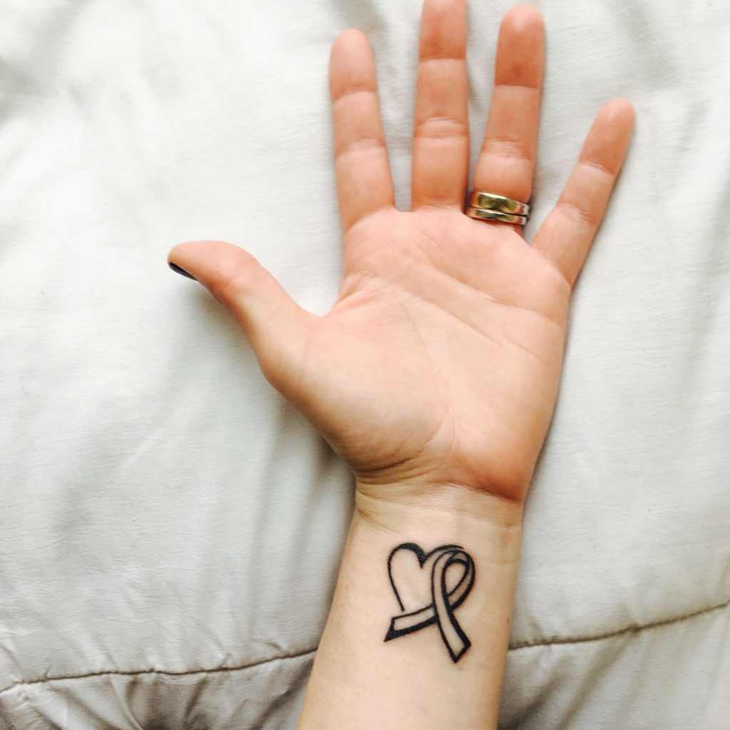 Ribbon Tattoo 64