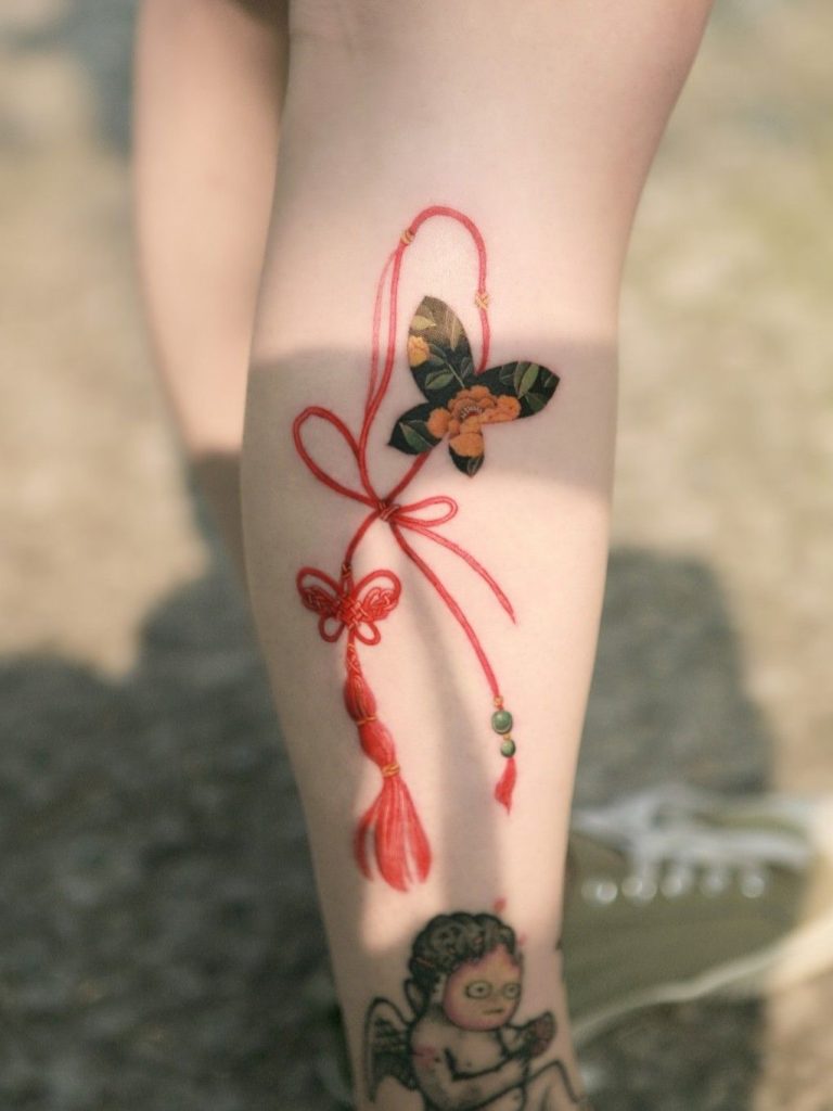 Ribbon Tattoo 68