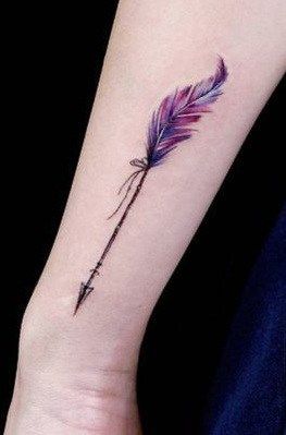 Ribbon Tattoo 74