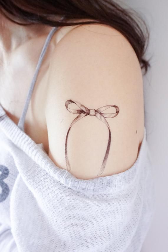 Ribbon Tattoo 82