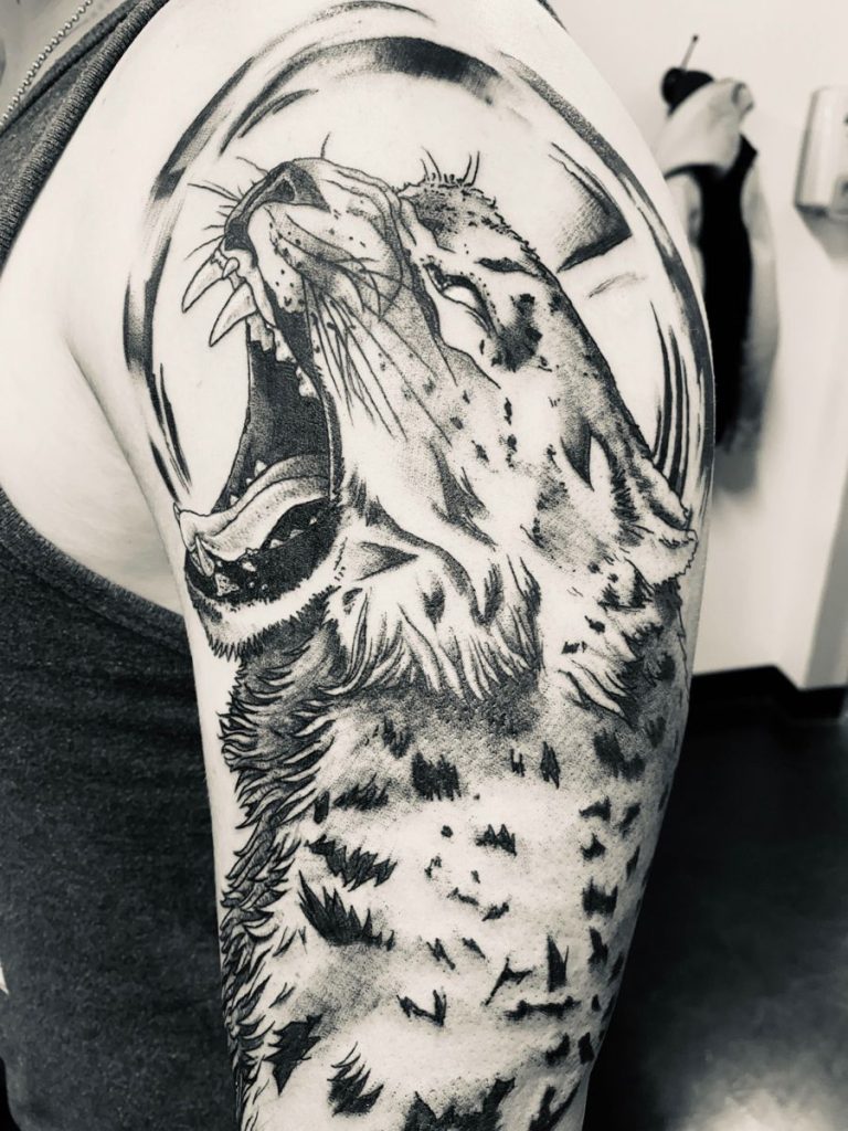 Snow Leopard Tattoo 105