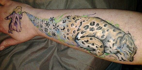 Snow Leopard Tattoo 106