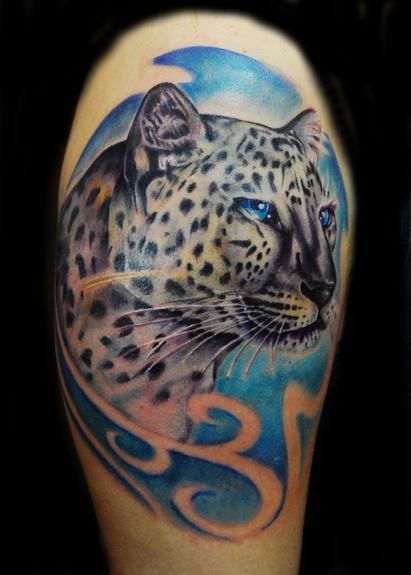 Snow Leopard Tattoo 112