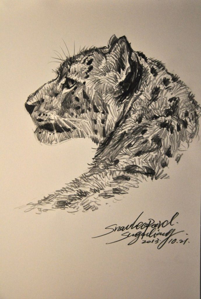 Snow Leopard Tattoo 117