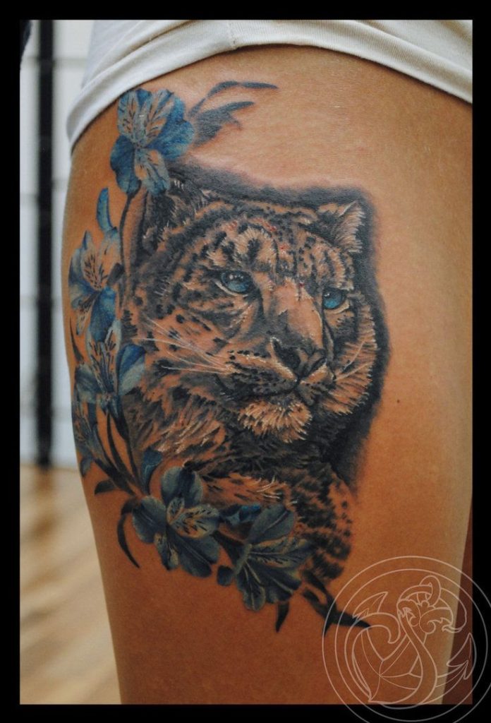 Snow Leopard Tattoo 118