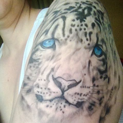Snow Leopard Tattoo 123