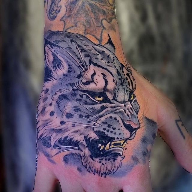 Snow Leopard Tattoo 139