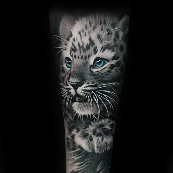 Snow Leopard Tattoo 14
