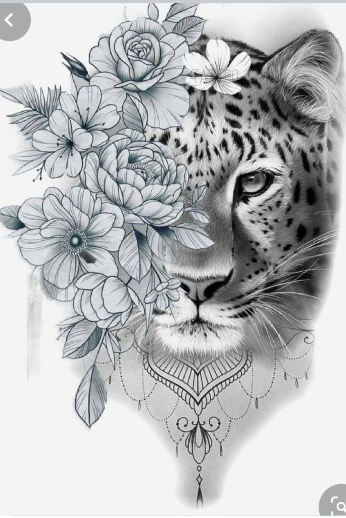 Snow Leopard Tattoo 142