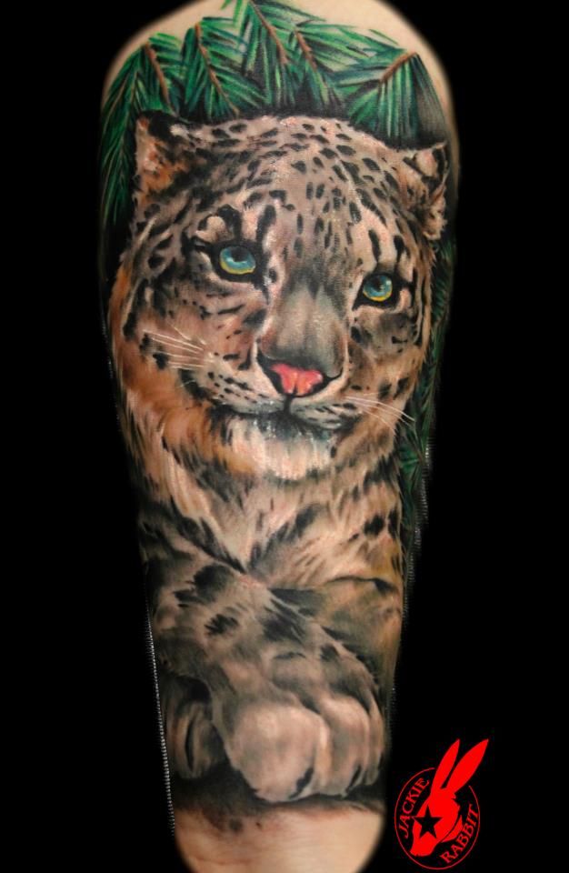 Snow Leopard Tattoo 145