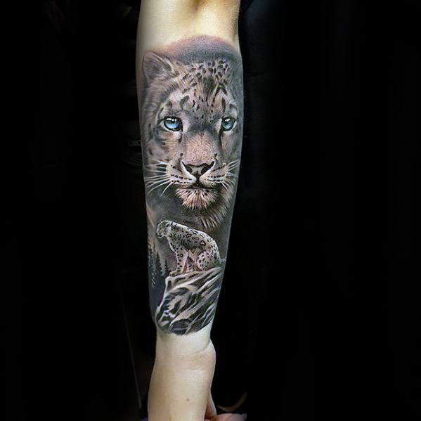 Snow Leopard Tattoo 15