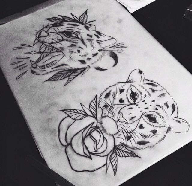 Snow Leopard Tattoo 160