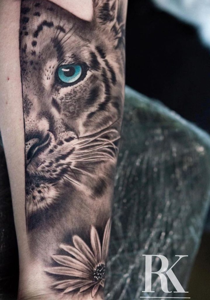 Snow Leopard Tattoo 17