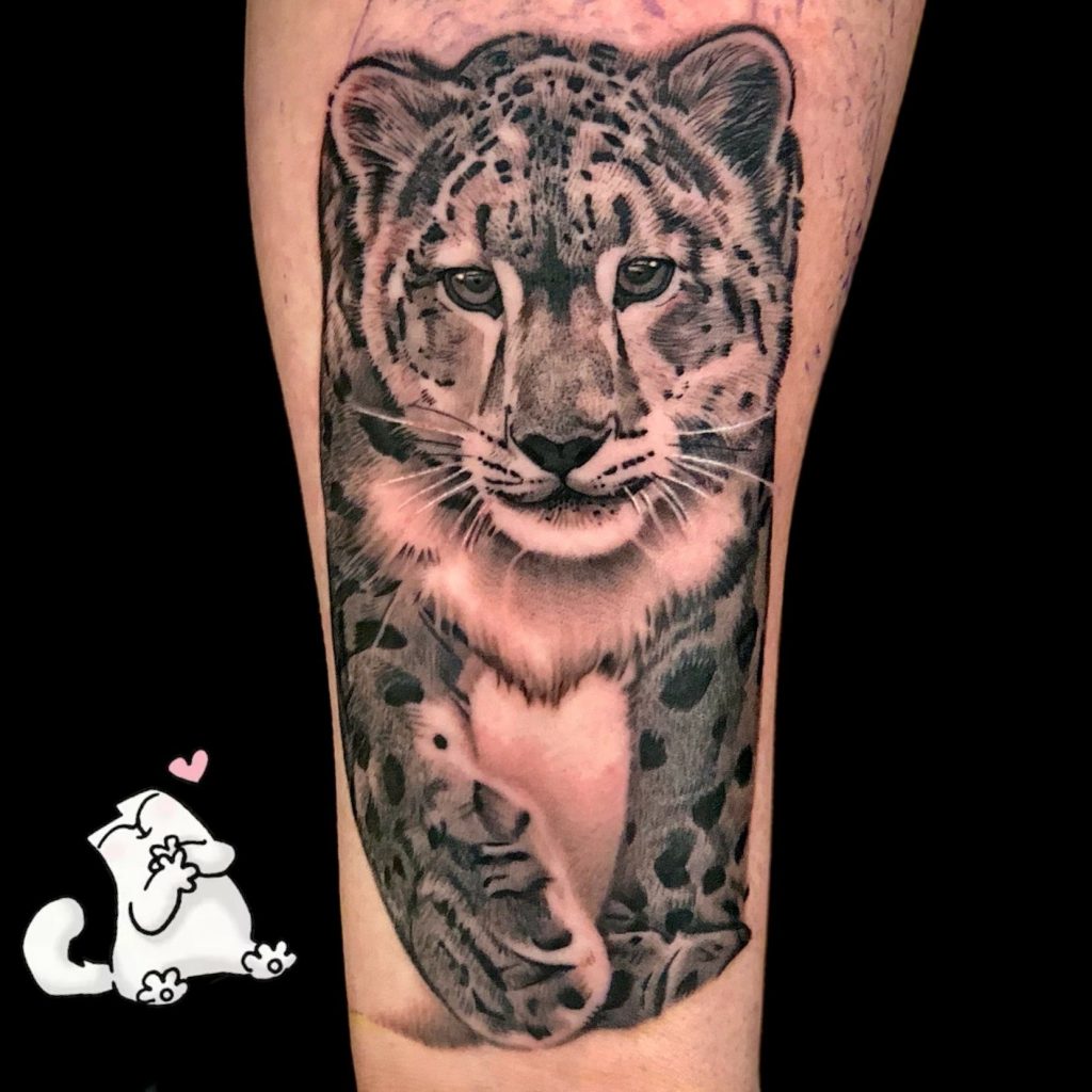 Snow Leopard Tattoo 171
