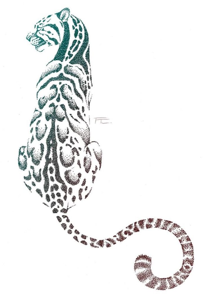 Snow Leopard Tattoo 174