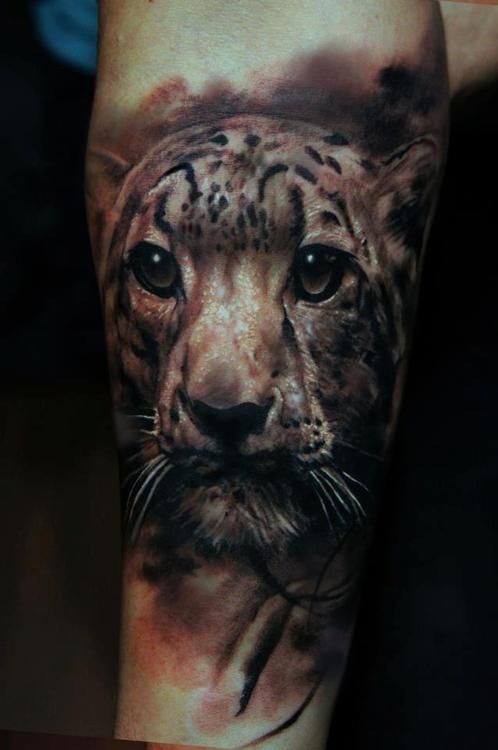 Snow Leopard Tattoo 182