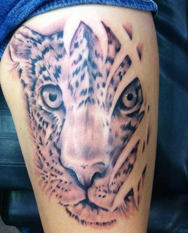 Snow Leopard Tattoo 191