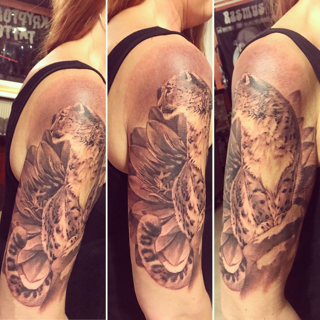 Snow Leopard Tattoo 195