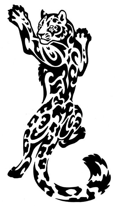 Snow Leopard Tattoo 2
