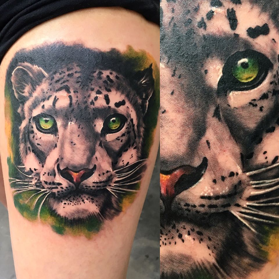 Snow Leopard Tattoo 26