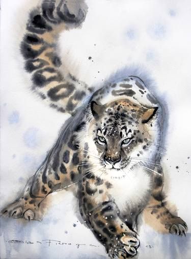 Snow Leopard Tattoo 39