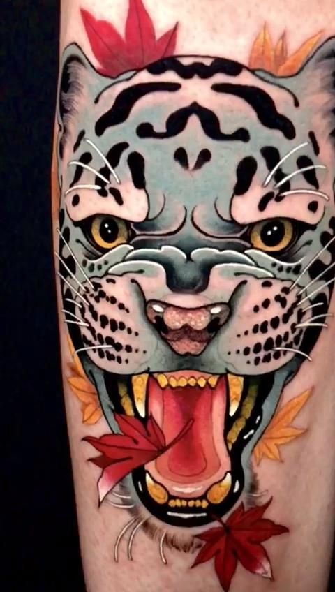 Snow Leopard Tattoo 43