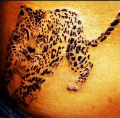 Snow Leopard Tattoo 44