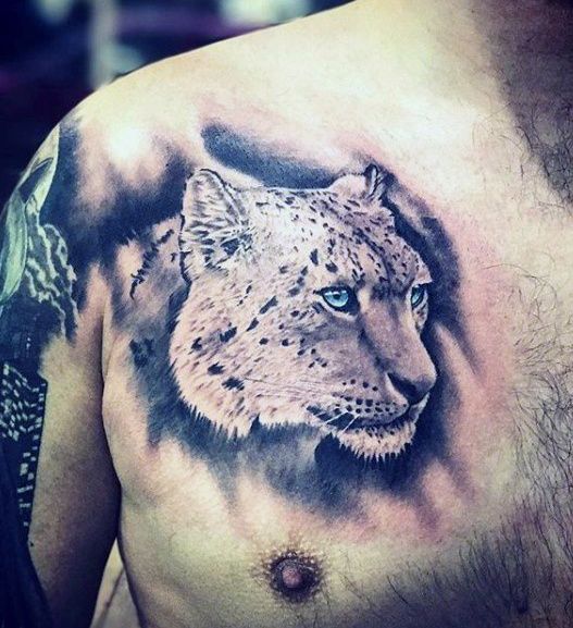 Snow Leopard Tattoo 5