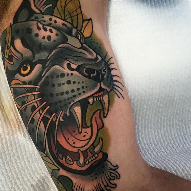 Snow Leopard Tattoo 50