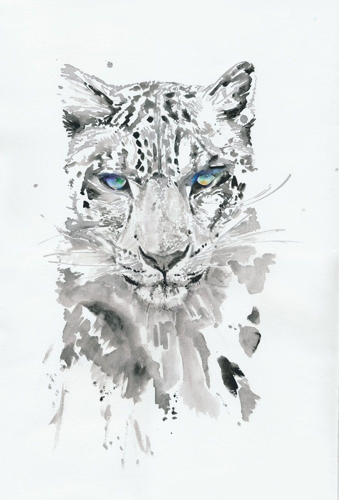 Snow Leopard Tattoo 52