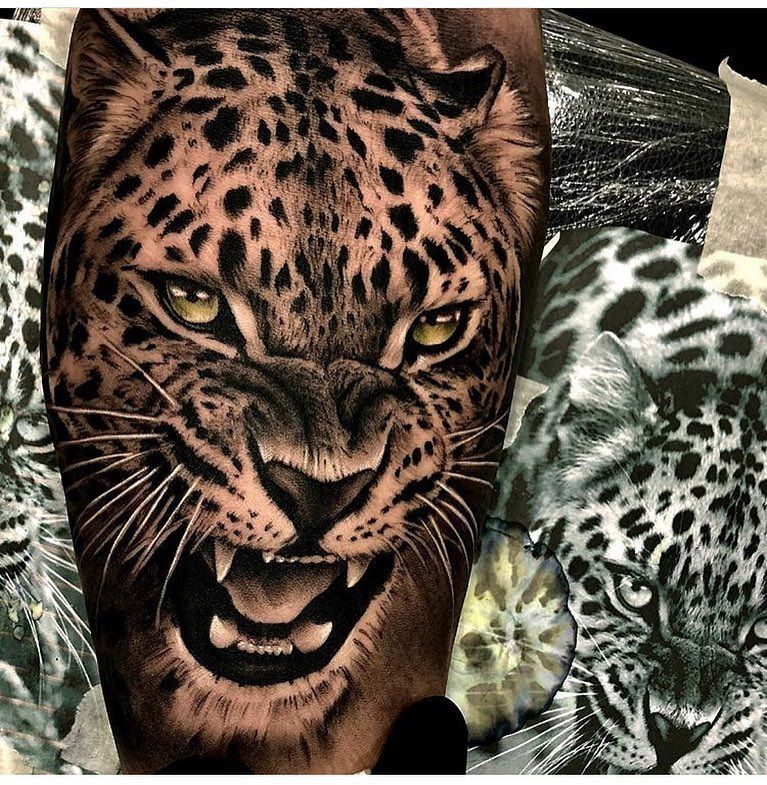 Snow Leopard Tattoo 53