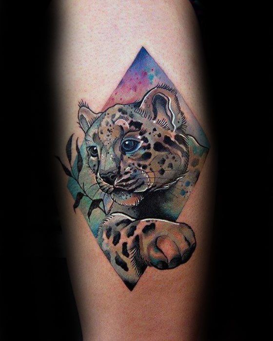 Snow Leopard Tattoo 54