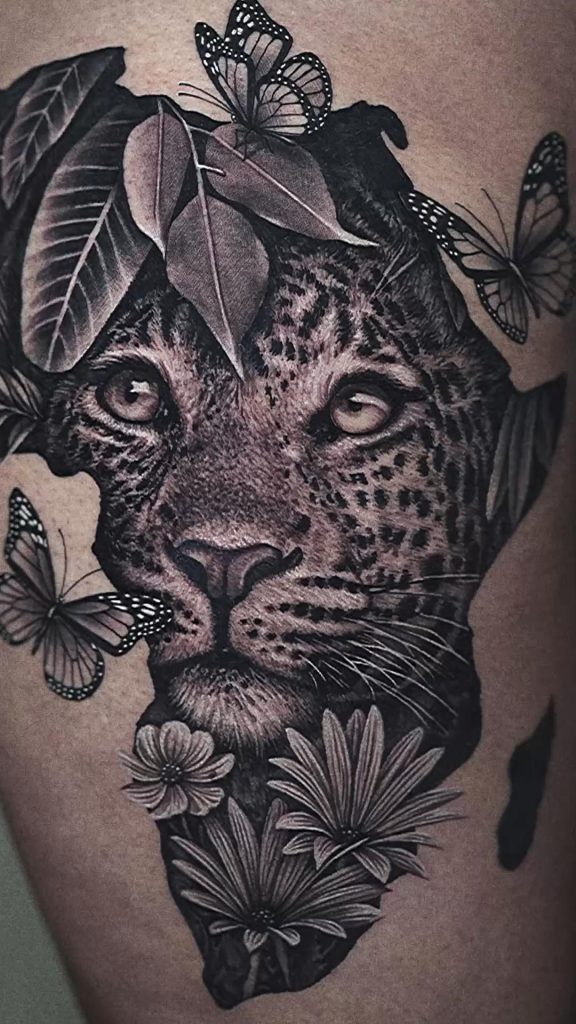 Snow Leopard Tattoo 58