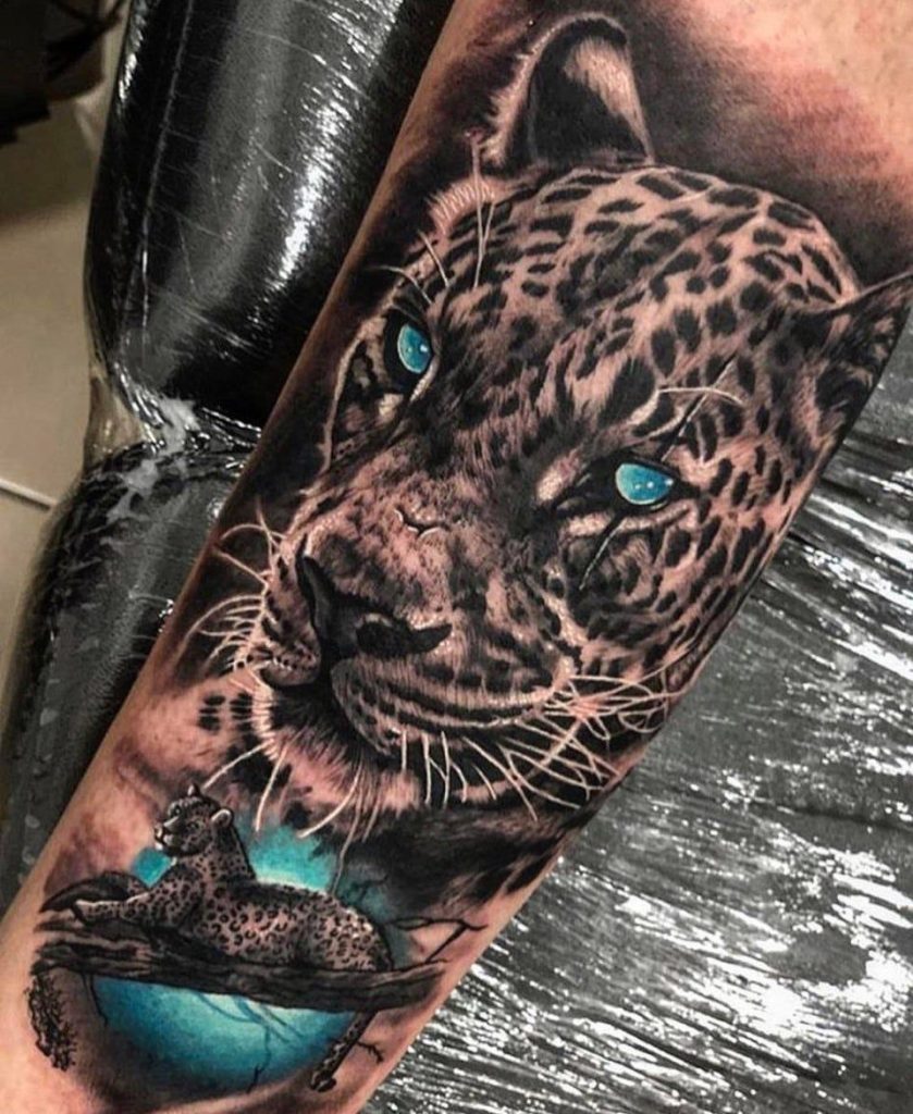 Snow Leopard Tattoo 6