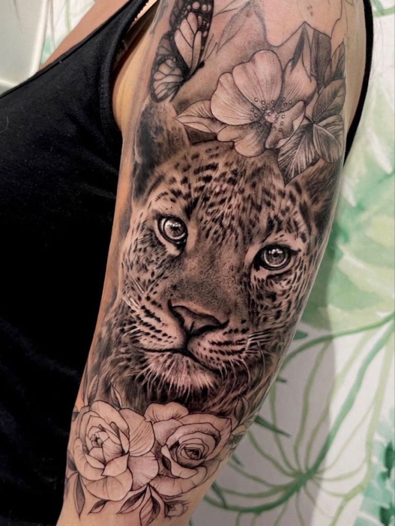 Snow Leopard Tattoo 63
