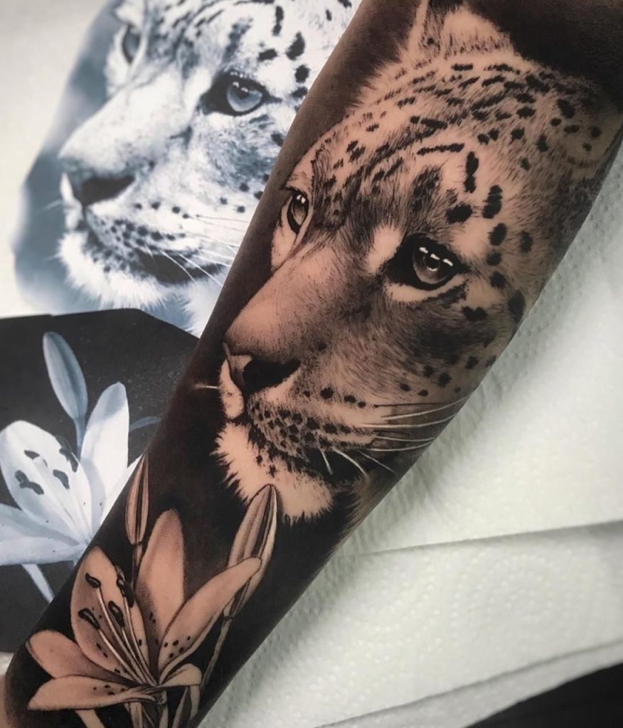 Snow Leopard Tattoo 65