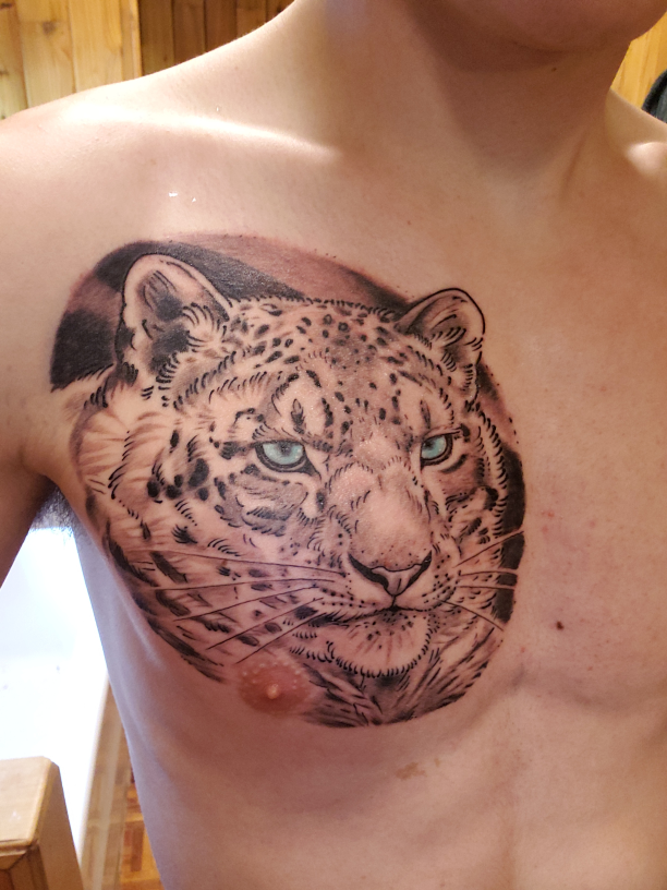 Snow Leopard Tattoo 7