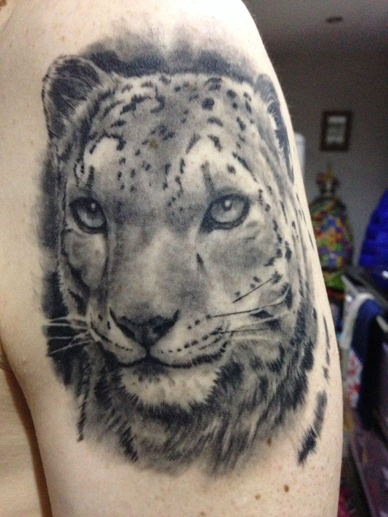 Snow Leopard Tattoo 75