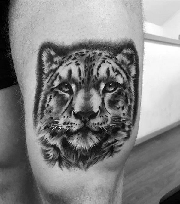 Snow Leopard Tattoo 8
