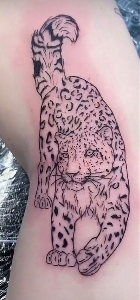 Snow Leopard Tattoo 97