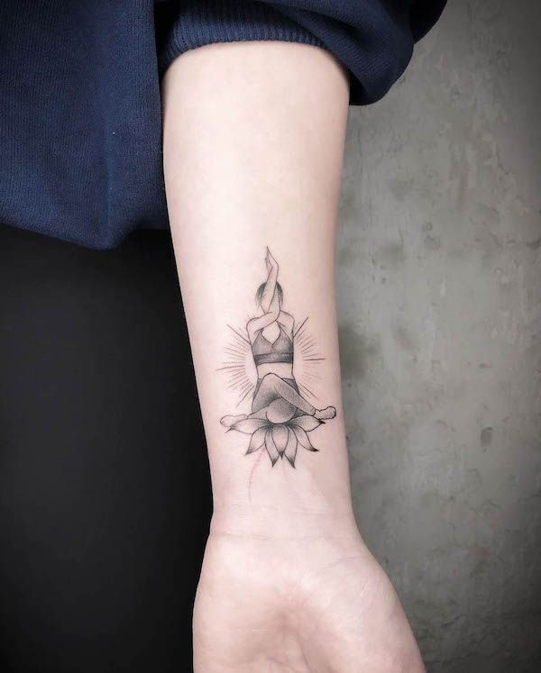 Toplist+ Best Yoga Tattoos Designs and Ideas (2023) 1143 Yoga Tattoos 141